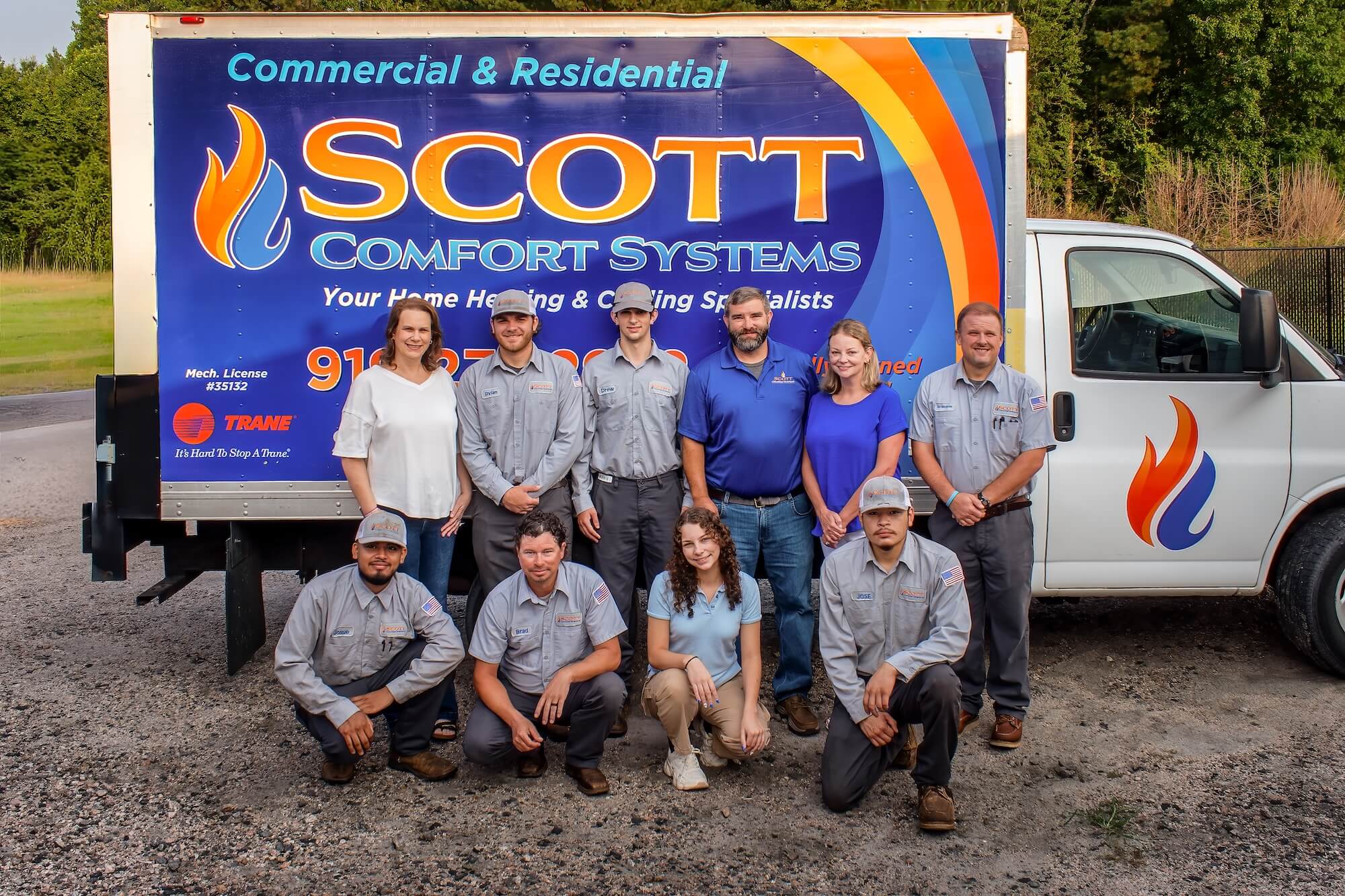 Scott Comfort Systems team photo