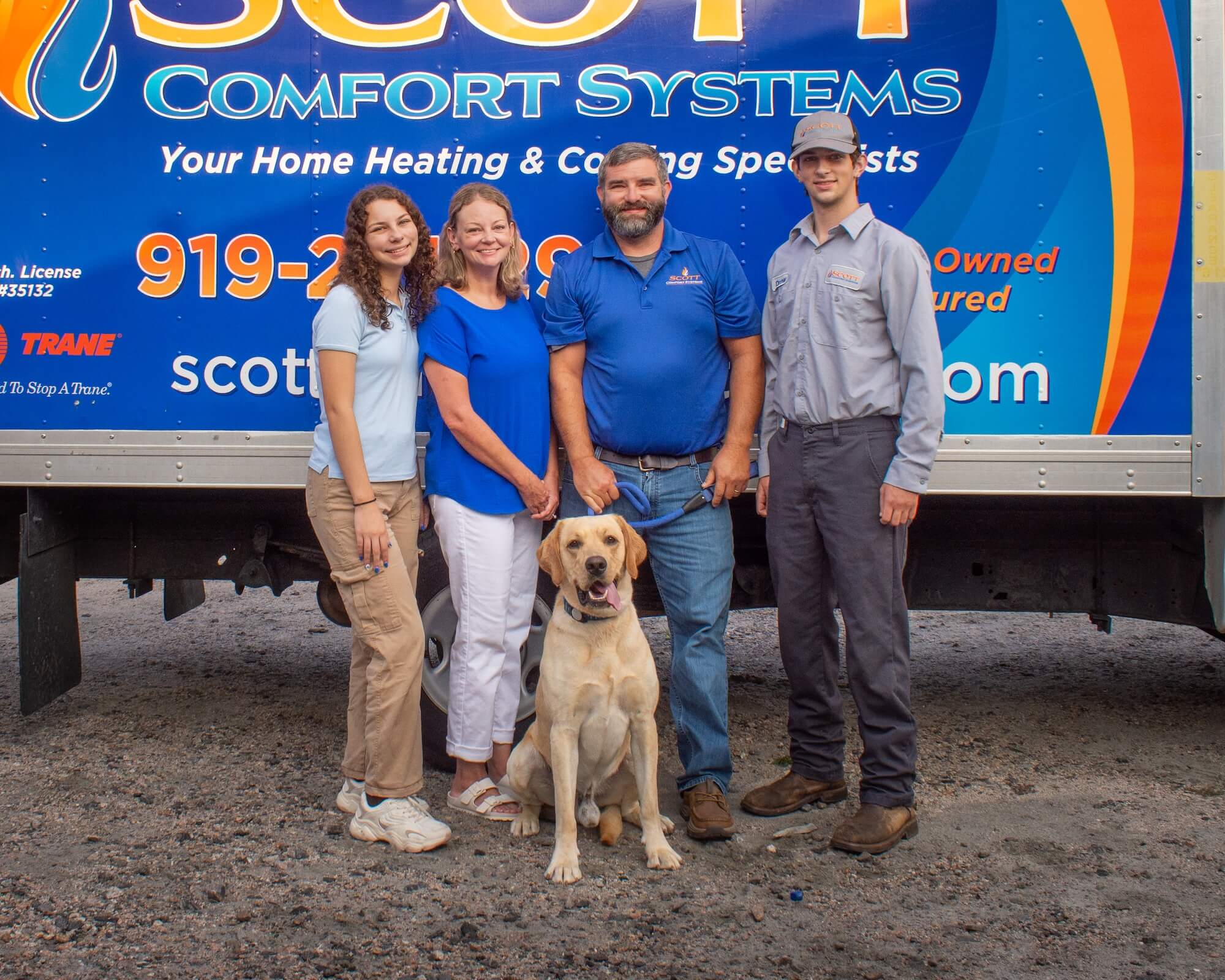 Scott family photo